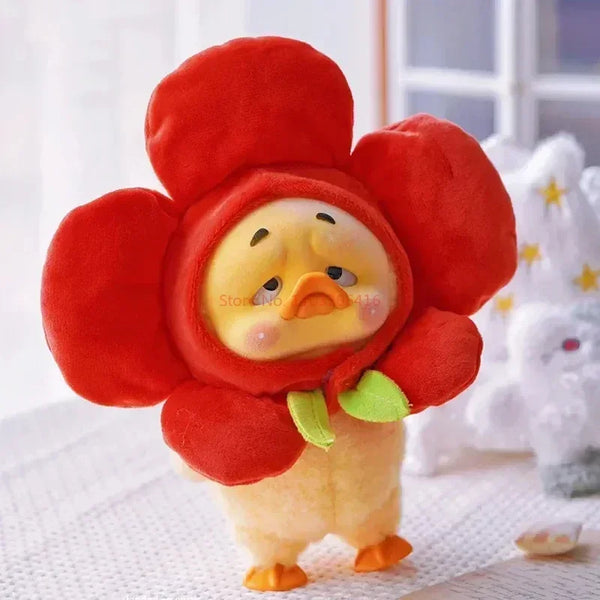 Upsetduck 2 Act Cute Duck Series Plush Doll Blind Box Toys Kawaii Action Figure Mystery Surprise Gifts Desk Decor Anime