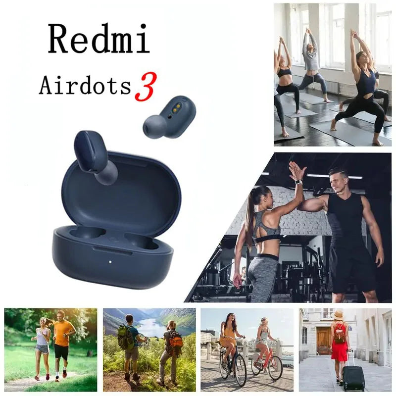 Xiaomi Redmi AirDots 3 Earphone Hybrid Vocalism True Wireless Bluetooth Headset Sport Earbuds Gaming Headphone With Mic