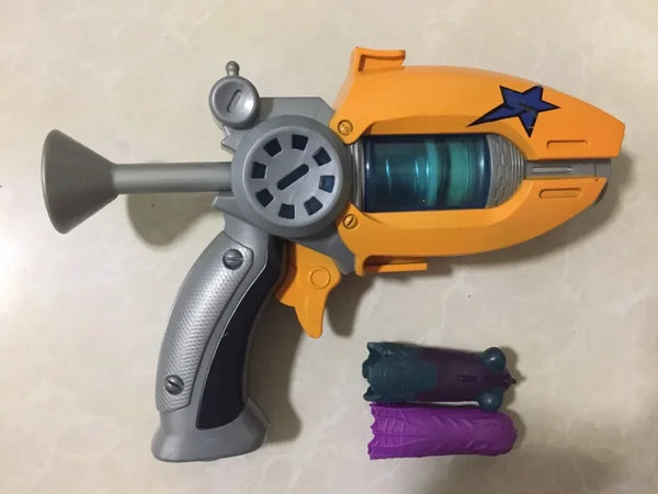 22cm Blue Orange blue Generation 1 Slugterra Gun Toy with 3 Bullets  Boy Pistol Gun