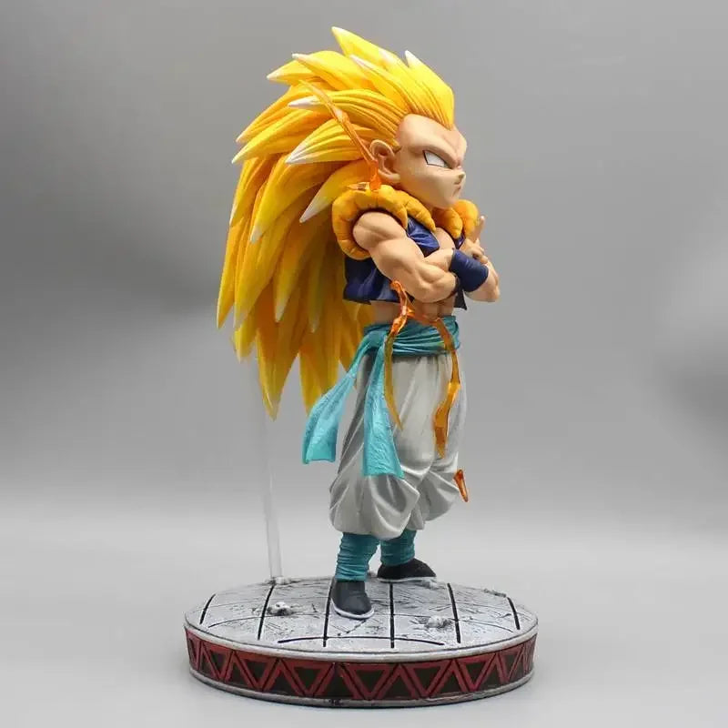 26cm Dragon Ball Figure Gotenks Standing Posture Anime Action Figures Periphery Kawaii Desktop Display Children Gift Toys Game