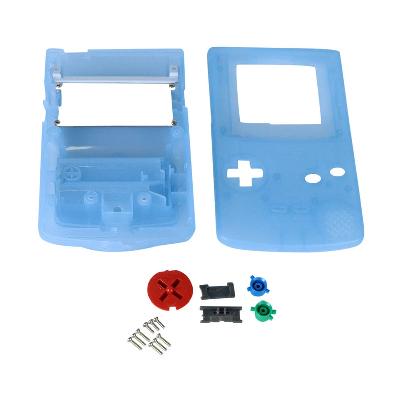 1pcs Game Console Shell Case for Gameboy Color Classic Game Console Shell Case for GBC Housing Shell With Buttons