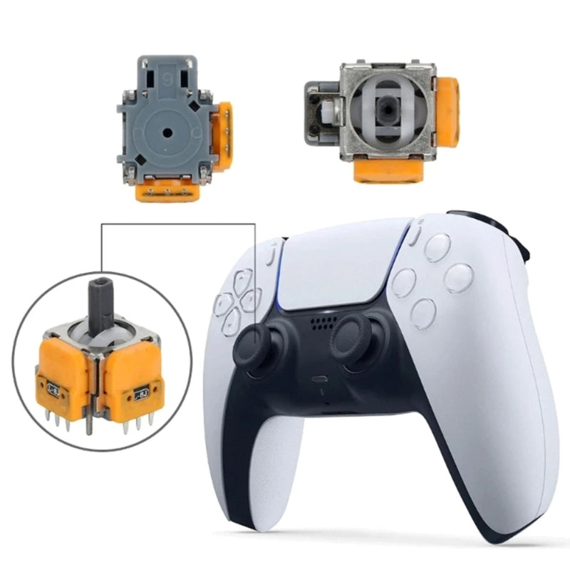 Dropship Joysticks Replacement for Handheld Game Console Controller Analog 3D Thumbstick Repair Parts Accessories