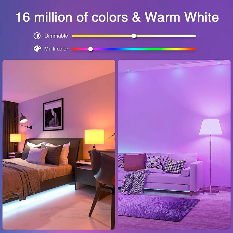 18W Zigbee 3.0 LED Light bulbs Tuya WiFi RGB+WW+CW E27 LED Lamp 110V 220V for Home works with Smart Life Alexa Google Assistant