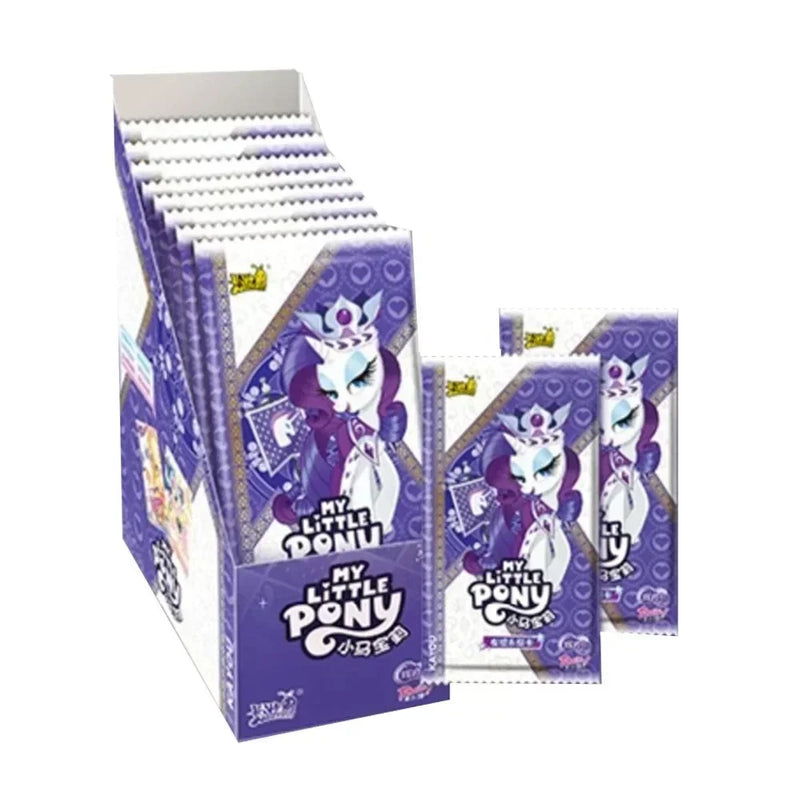 KAYOU My Little Pony Collection Cards New Anime Rare Album Collector's Edition Card Party Playing Game Card Toys Gift Boxes